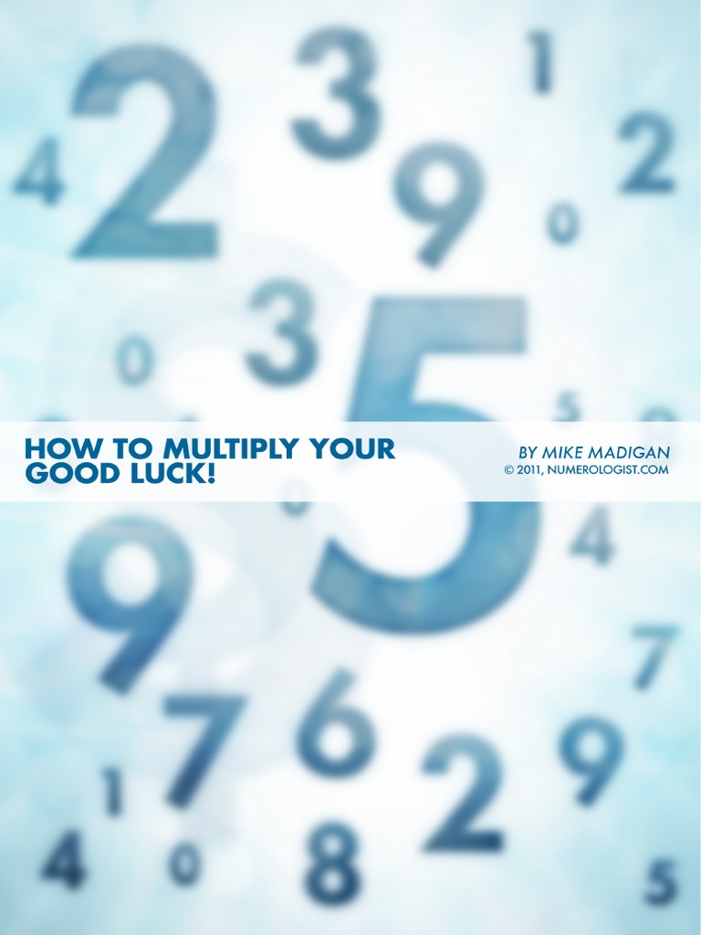 Multiply Good Luck | PDF | Luck | Consonant