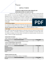 Edital - Nº15.2016 Remoção IFMT 06 A 11 de Fevereiro de 2016