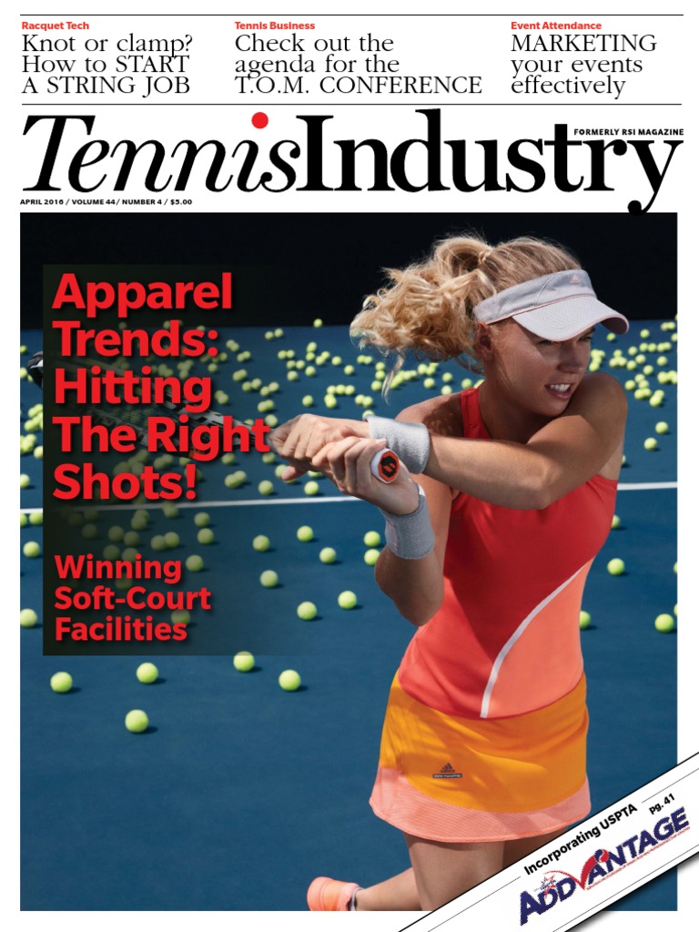 201604 Tennis Industry magazine Digital Marketing Sustainability