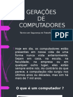 Gerações de Computadores