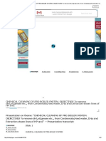 Presentation - CHEMICAL CLEANING OF PRE-BOILER SYSTEM. OBJECTIVES To Remove Dirt, Oil, Grease Etc., From Condensate, Feed Water, Drip and Extraction Steam Lines of HP and