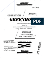 Operation Greenhouse. Scientific Director's Report Annex 9.2