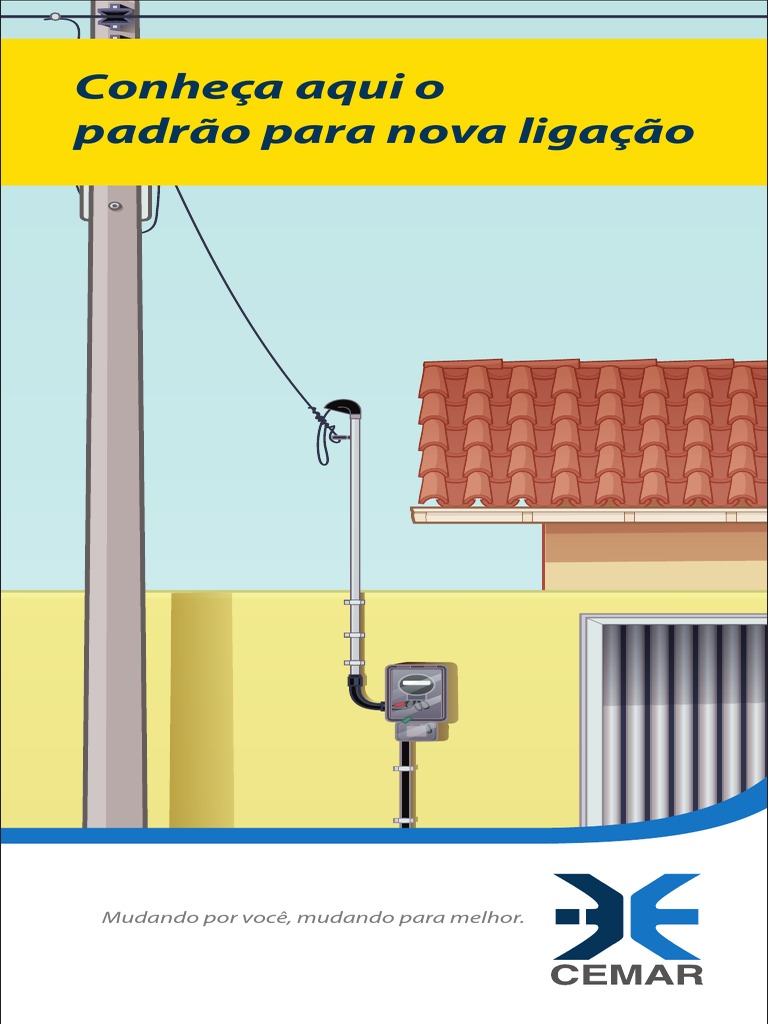 Padrão de Entrada de Energia Elétrica CEMAR Geladeira Engenharia de Construção