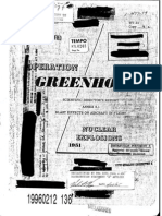 Operation Greenhouse. Scientific Director's Report of Atomic Weapon Tests at Eniwetok, 1951.