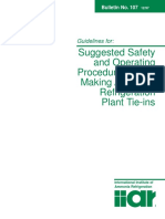 Bulletin 107 - Guidelines For Suggested Safety and Operating Procedures When Making Refrigeration Plant Tie-Ins