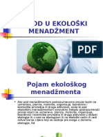 Jasna Stojanović, Milica Bošković - Uvod U Ekološki Menadžment