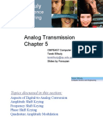 CMPE457-Chapter 5 - Analog Transmission