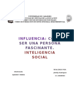 Reflexion Infuencia Como Ser Una Persona Fascinante Inteligencia Social