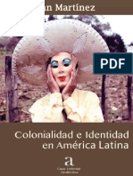 Colonialidad e Identidad en América Latina