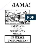Kiswahili -Stop Tract