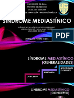 Síndrome mediastínico: generalidades, anatomía, causas comunes y semiólogía