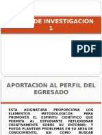 Taller de Investigacion I: Unidad 1