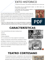 Contexto Historico, Caracteristicas y Teatro Cortesano