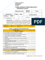 Cuestionario de Encuestas de Las Dos Variables