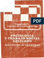 Lourdes Urrutia Sociologia y Trabajo Social Aplicado