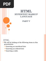 HTML 5