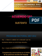 ACUERDO 592 Diapositivas S