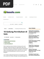 Download 10 Gedung Pernikahan Di Solo by Jihan Rahma Iriana SN304781571 doc pdf