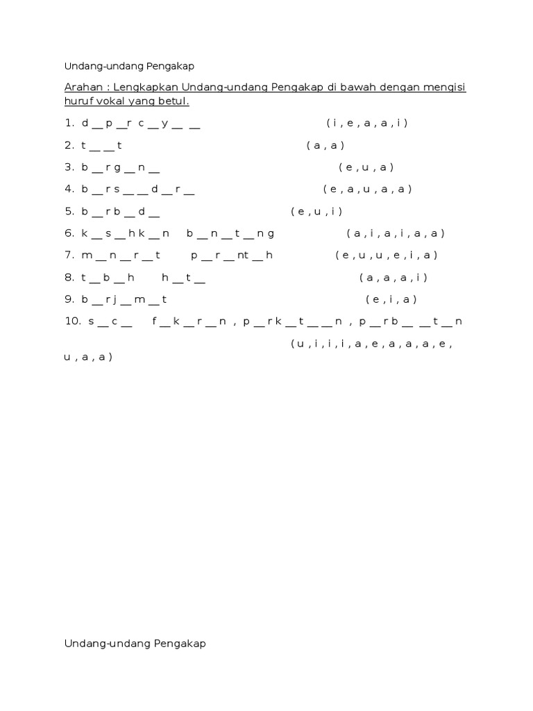 10 Undang-Undang Pengakap Terperinci | PDF