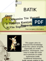 Bahasa Inggris (Batik)