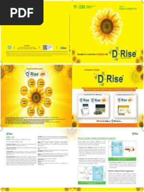 D Rise Diabetes Booklet Issue 9 Artwork Vitamin D