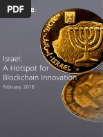 Israel a Hotspot for Blockchain Innovation