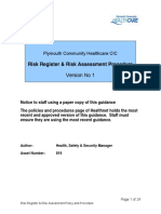 Risk Register Assmt v1