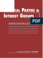 (Clive S. Thomas) Political Parties and Interest Group