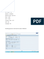 1 Scheduling Agreement