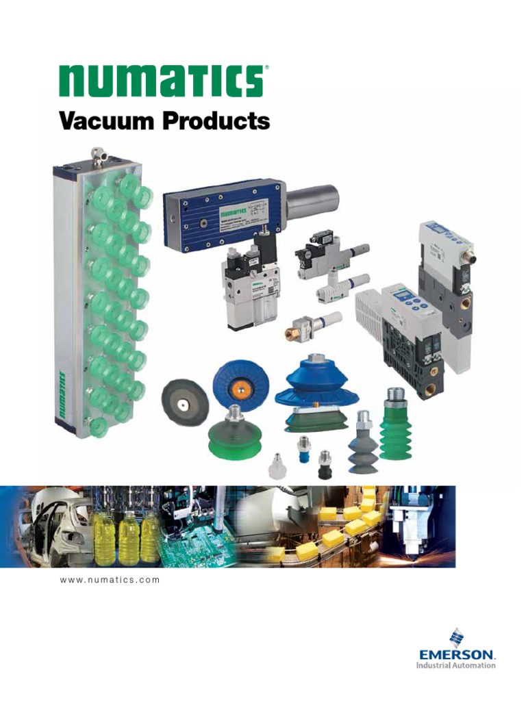 Numatics Vacuum Products Catalog Vacuum Pascal (Unit)