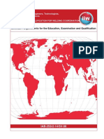 Guideline for Personnel With Qualification for Welding Coordination 