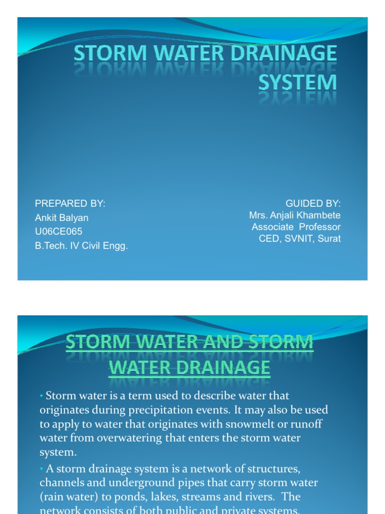 Stormwater Drainage Systems in Sydney | PDF | Stormwater | Surface Runoff