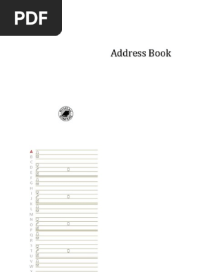 Midori Address Book