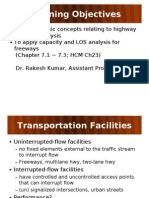 Highway Capacity Lecture 1&amp;2