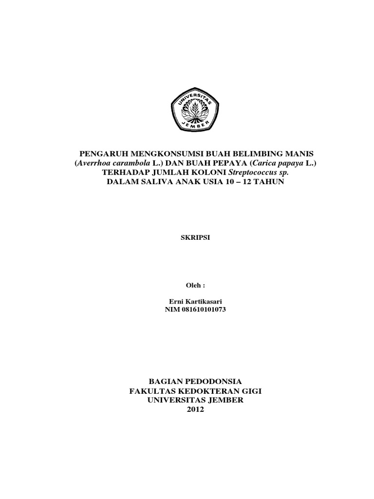 pengaruh mengkonsumsi buah belimbing manis