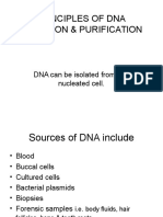 Principles of Dna Isolation & Purification
