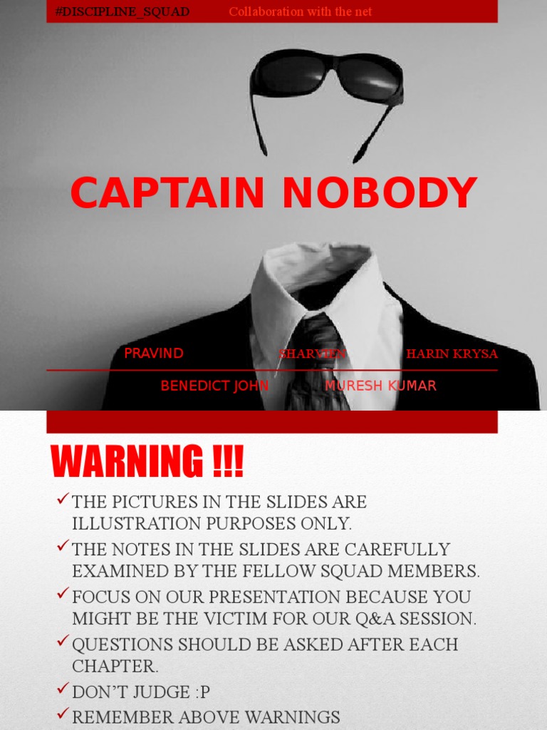 Captain Nobody Chapter 1-4 | PDF | Leisure