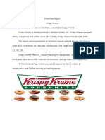 Franchise Report - Krispy Kreme
