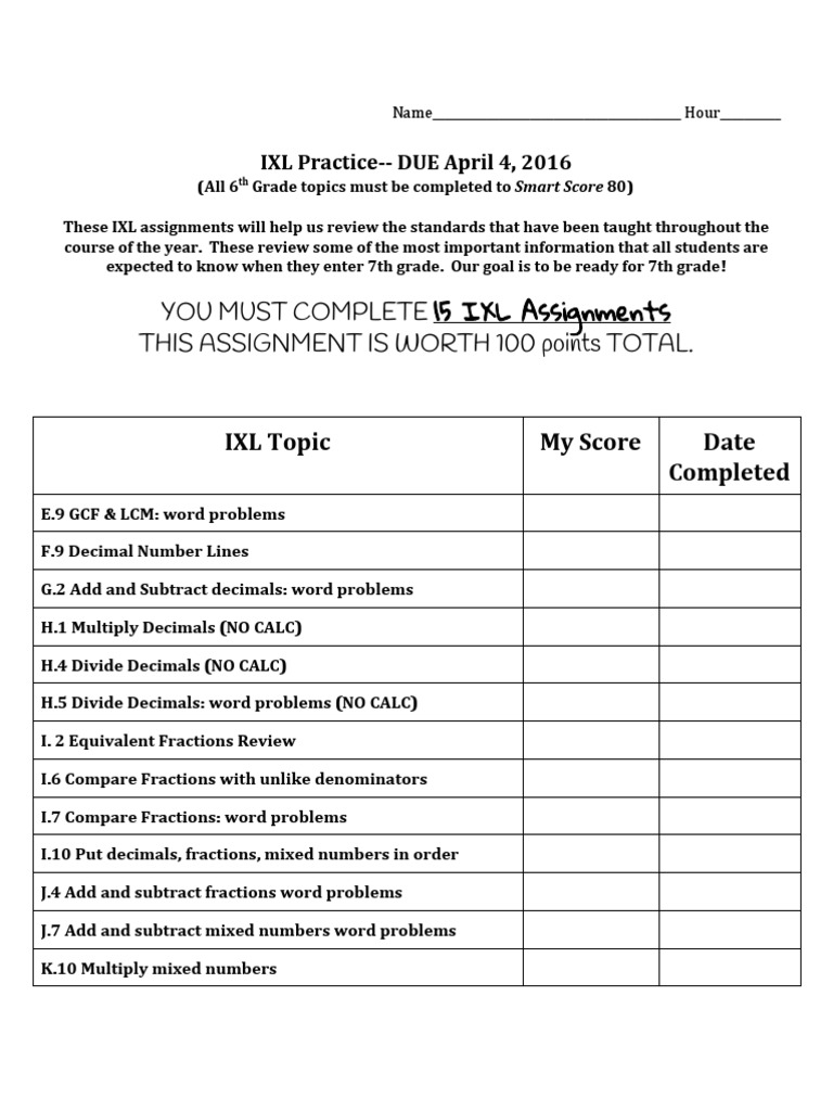 Ixlpracticemarch | PDF