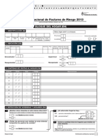 Cuestionario ENFR 2013