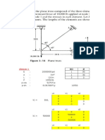 Plane Truss Example 3.5