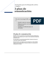 Plan de Comunicación para La Búsqueda de Empleo