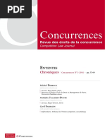 Revue Concurrence