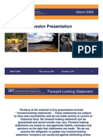 Investor Presentation: March 2009