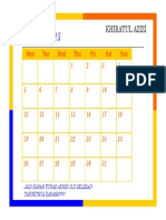 Kalender Oktober PDF