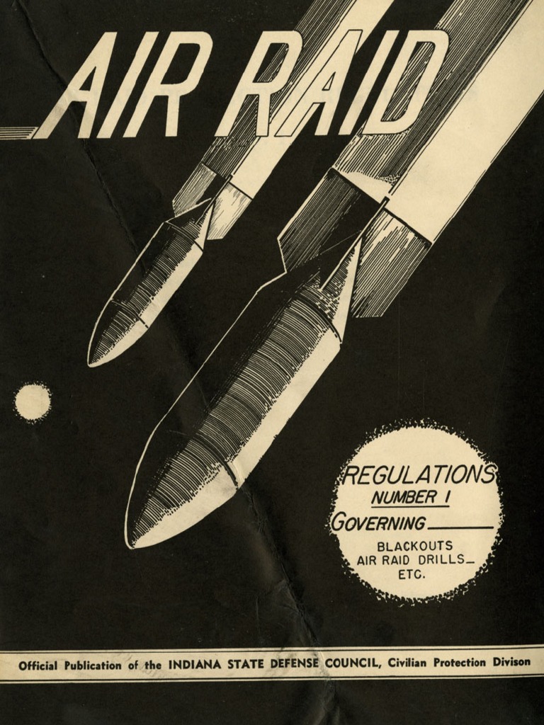 Air Raid Drills & Blackouts (1943) Train Vehicles