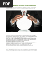 O Que Será Esperado Do Gerente de Vendas Nos Próximos Anos