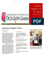 March DKG Newsletter 2105