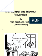 Well Control and Blowout Prevention: by Prof. Abdel-Alim Hashem Cairo University