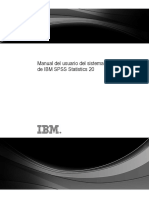 Manual Del Usuario Del Sistema Basico de IBM SPSS 20